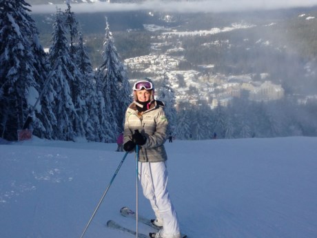 Whistler last run Georgina Watts